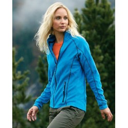 Damen Struktur Fleece Jacke