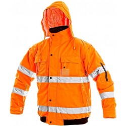 WARNSCHUTZ-Winterjacke Pilot 2 in 1