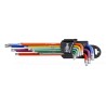 Torx-Stiftschlüsselsatz COLOUR 9 tlg